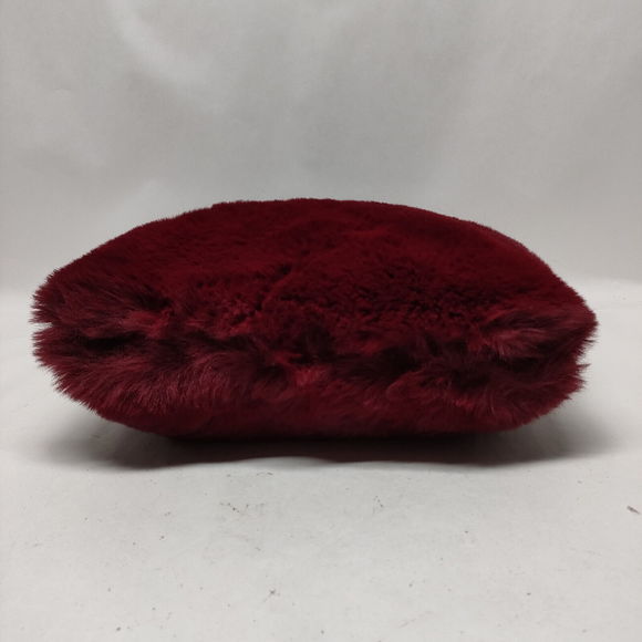 Jimmy Choo Hand Bag Red Fur #76909J14 - Picture 4 of 9